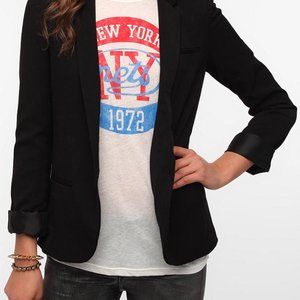 Urban Outfitters Silence + Noise Black Blazer